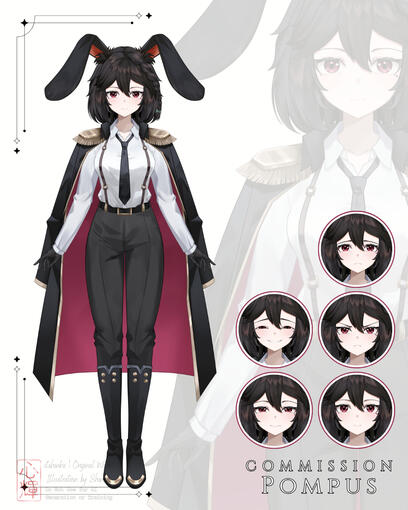 Pompus Vtuber Model